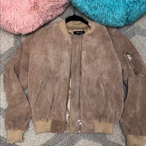CORDUROY BOMBER JACKET